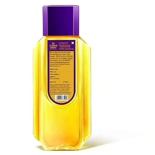 Bajaj Almond Drops Hair Oil 475 ml