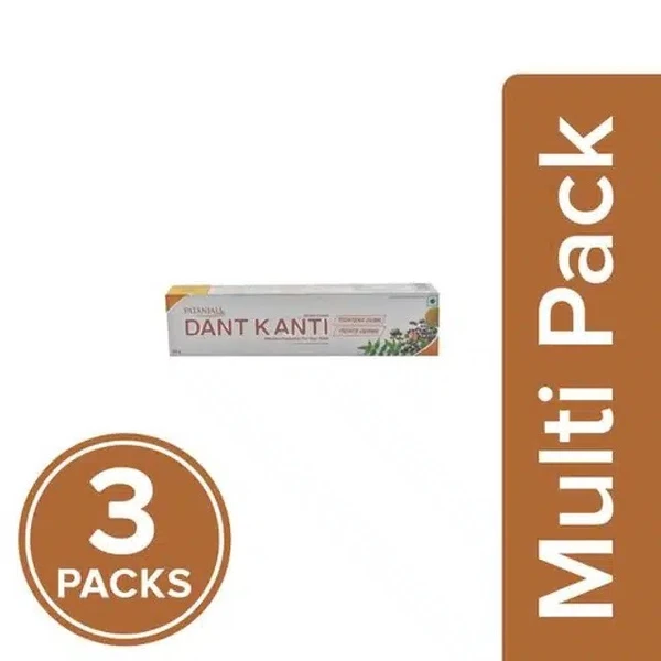 Patanjali Dant Kanti Natural Tooth Paste 3X200 g