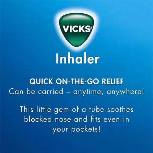 Vicks Nasal Inhaler 0.5 ml (Tube)