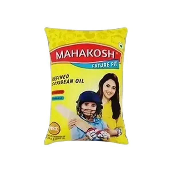 Mahakosh Soyabean Oil (Pouch) - 1 ltr - 1 Kg