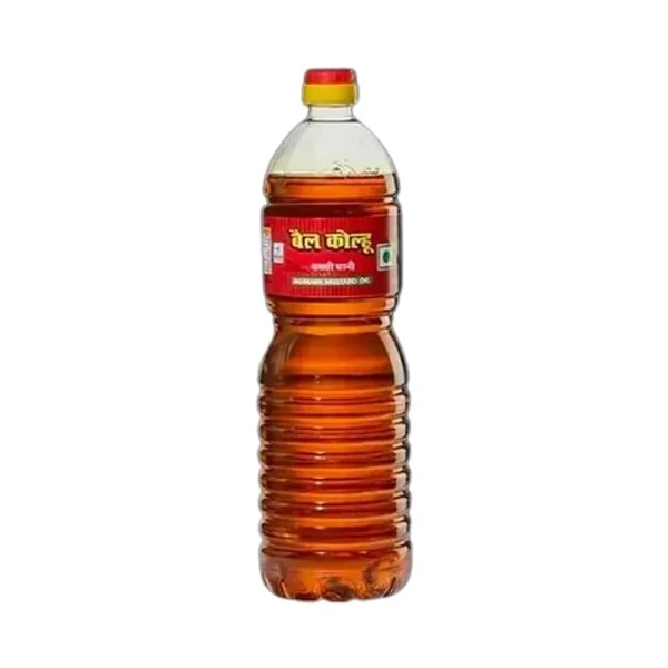 Bail Kolhu Kachi Ghani Oil - 1 ltr (Bottle) - 1 ltr