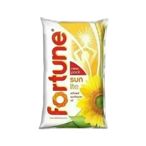 Fortune Sunflower Oil - 1 ltr - 1 ltr, Non-returnable