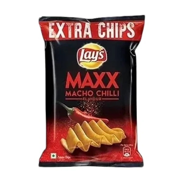 Lays Maxx Macho Chilli - 60 Gm