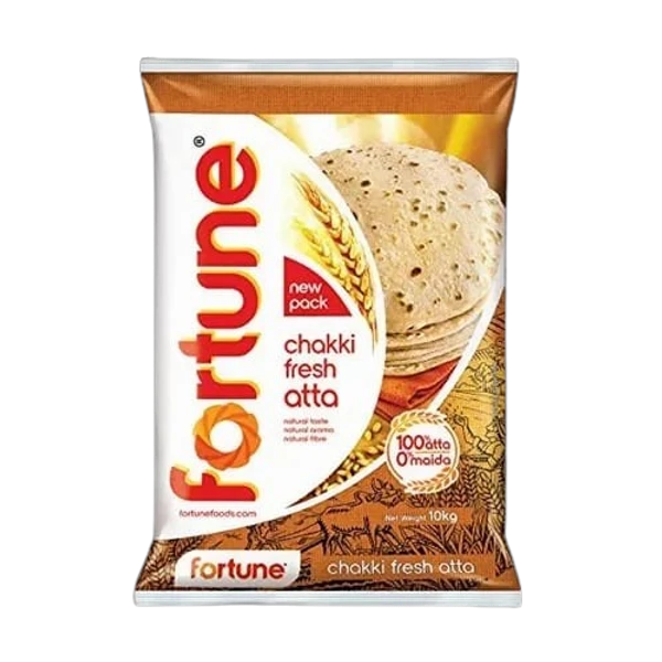 Fortune Chakki Fresh Whole Wheat Atta - 10 kg - 10kg