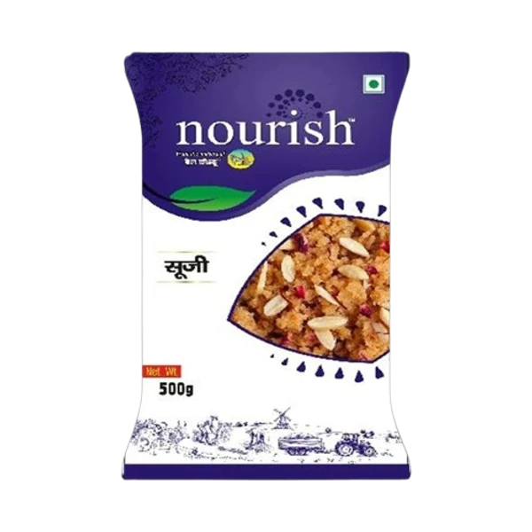 Nourish Roasted Suji  - 500 gm - 500 gm