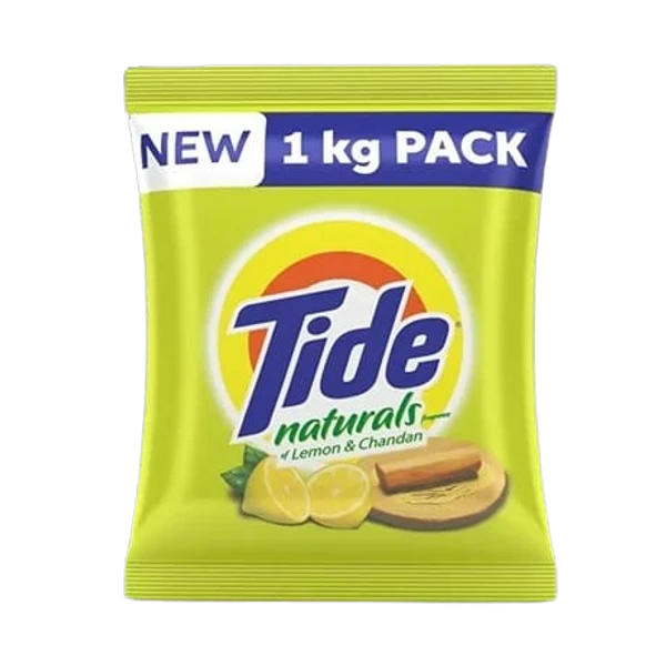 Tide Naturals Detergent Powder Lemon & Chandan - 1 kg