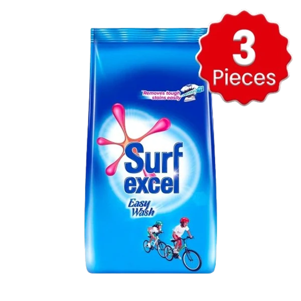 Surf Excel Easy Wash Powder - 1 kg x 3