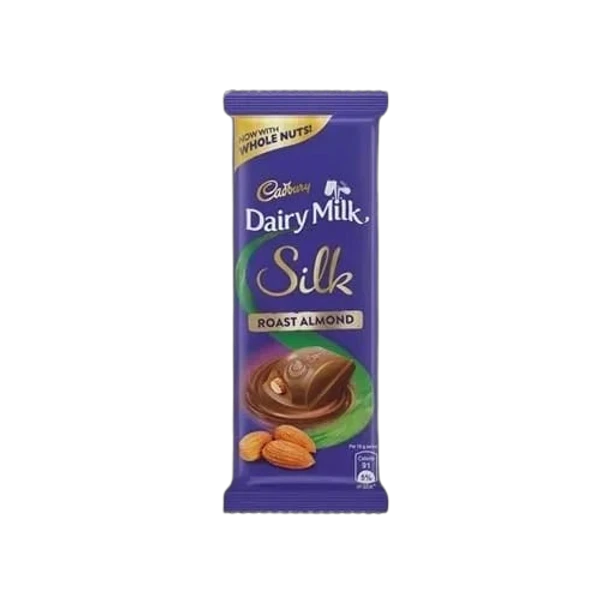 Cadbury Dairy Milk Silk Roast Almond Chocolate Bar - 143 gm