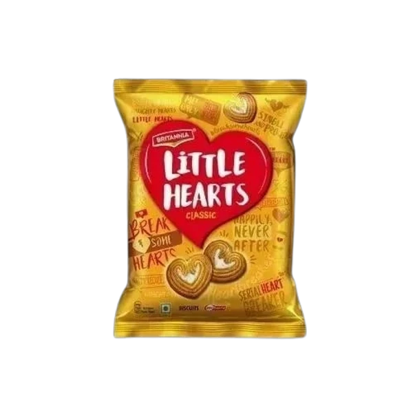 Britannia Little Hearts Biscuits - 75 Gm