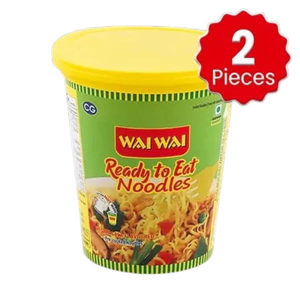 Wai Wai RTE Veg Noodles 70 gm x 2 - 2 x 70 gm