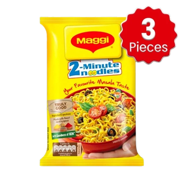 Maggi 2 Minute Masala Noodles - 70 gm x 3