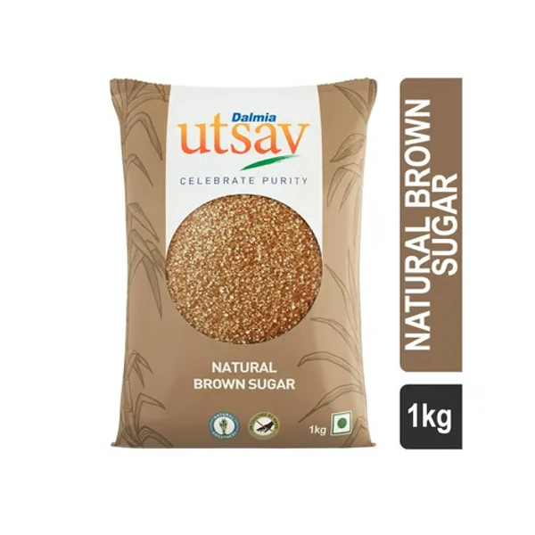 Dalmia Utsav Natural Brown Sugar - 1 Kg