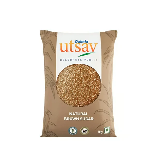 Dalmia Utsav Natural Brown Sugar - 1 Kg