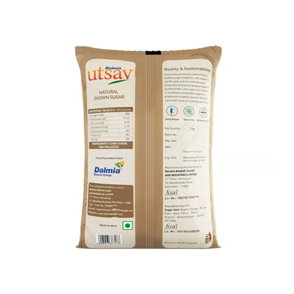 Dalmia Utsav Natural Brown Sugar - 1 Kg