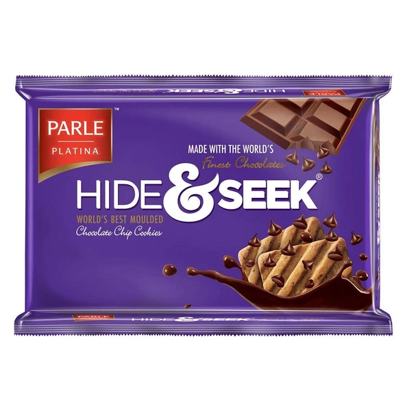 Parle Hide and Seek Chocolate Chip Cookies, 200g - 200 g (Pack of 1)