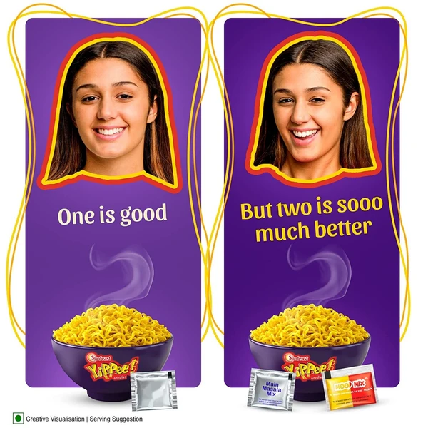 Sunfeast YiPPee! Sunfeast YiPPee Mood Masala Noodles - 260 gm - 260 gm