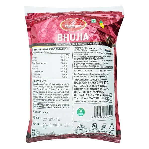 Haldiram's Bhujia - 400 gm - 400 gm