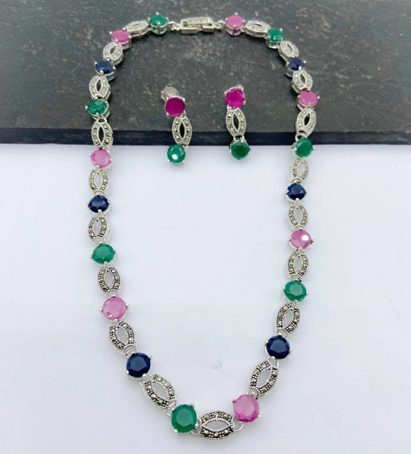 Sleek 92.5 Silver Haar Sets – Perfect Jewelry for Any Occasion
