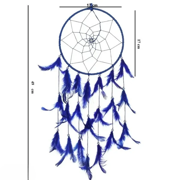 Dream Catcher Wall Hanging  Home Decor Car Hanging Decorative Height 49CM,Multicolor (Pack of 1)