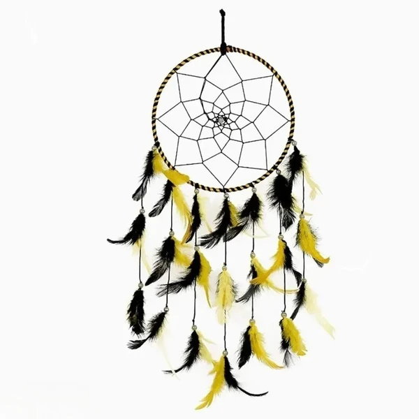 Dream Catcher Wall Hanging  Home Decor Car Hanging Decorative Height 49CM,Multicolor (Pack of 1)