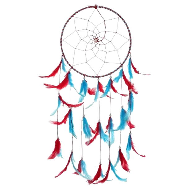 Dream Catcher Wall Hanging  Home Decor Car Hanging Decorative Height 49CM,Multicolor (Pack of 1)