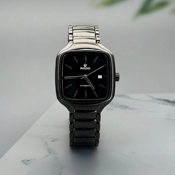 Rado True Square Undigital Black Quartz Men's Watch