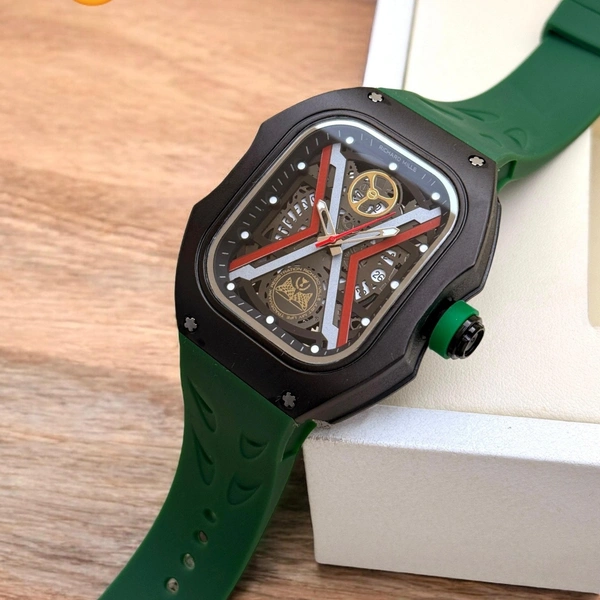 Richard Mille RM McLaren Men's Luxury Watch - Quartz Movement - Dark Green