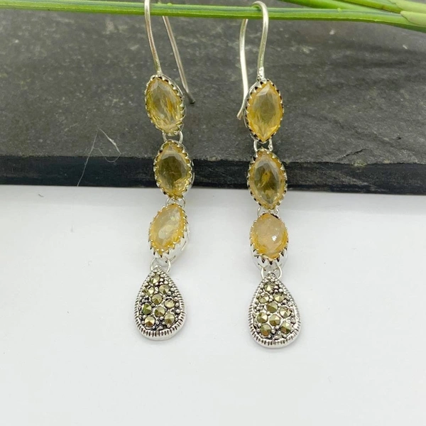 Stylish and Authentic 92.5 Silver Hallmarked Earrings