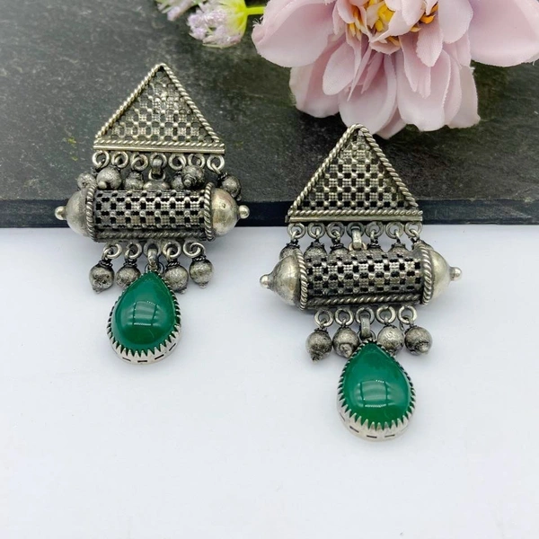 Beautifully Crafted 92.5 Silver Hallmarked Earrings