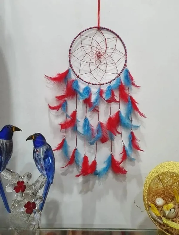 Dream Catcher Wall Hanging  Home Decor Car Hanging Decorative Height 49CM,Multicolor (Pack of 1)