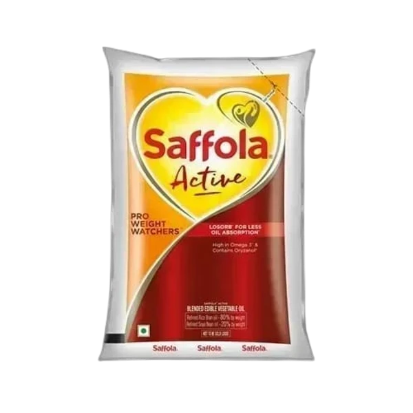 Saffola Active oil - 1 Ltr - 1 ltr (Active)