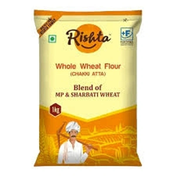 Rishta Whole Wheel chakki atta 1KG