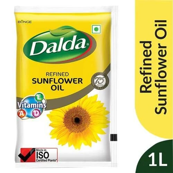 Dalda Refine Sun Flowers Oil 1L