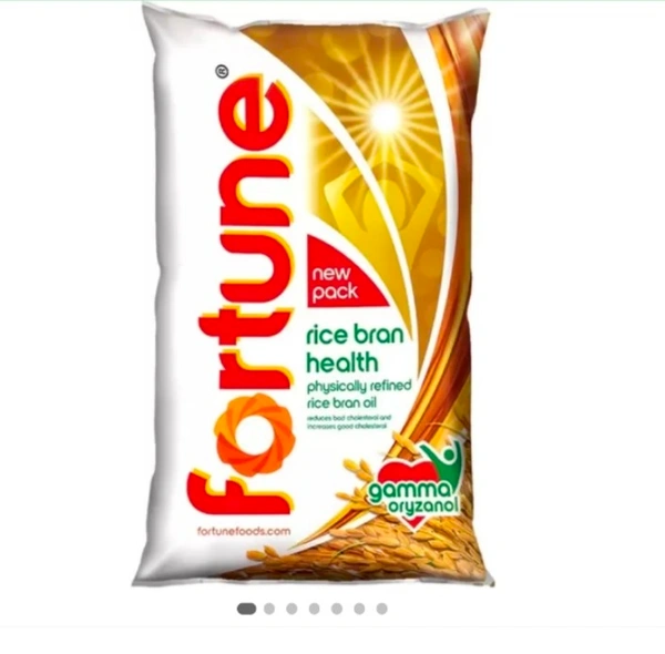Fortune Rice Bran Oil Pouch 1 L