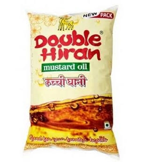 Double Hiran Mustard Oil 1L