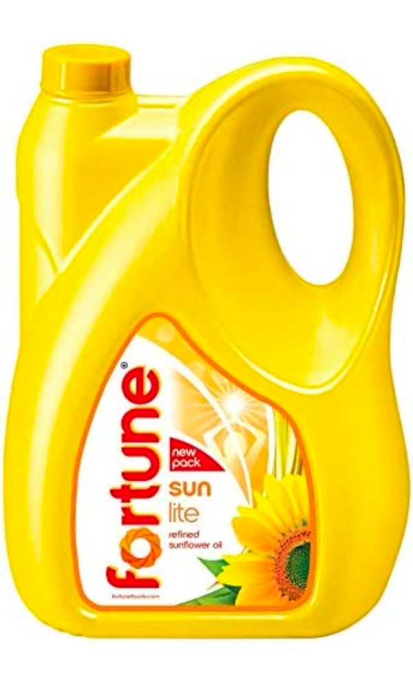 Fortune Sunlite Refined Sunflower Oil, 5L Can