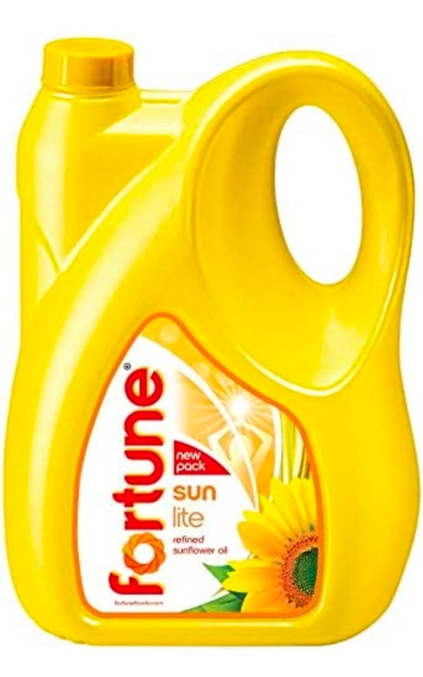Fortune Sunlite Refined Sunflower Oil, 5L Can