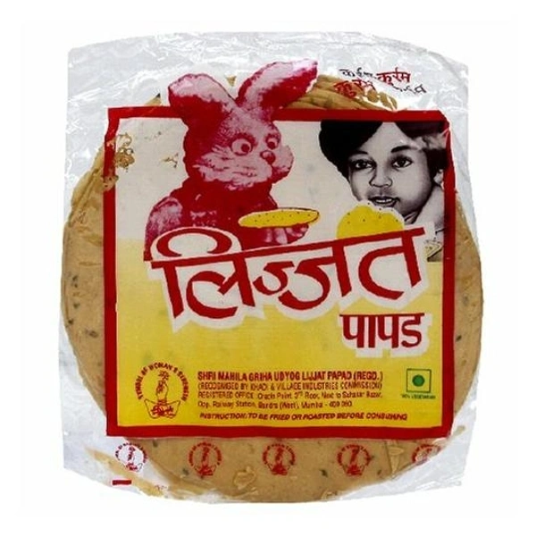 Lijjat Papad - Udad, 200g