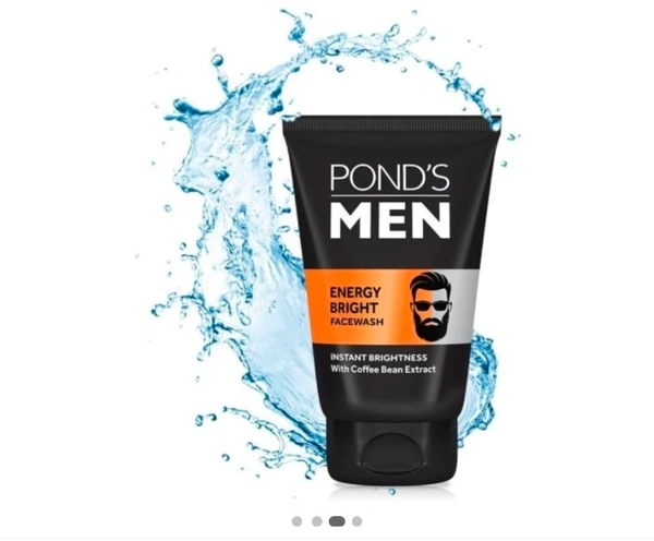 Pond's Men Energy Bright Face Wash (100 g) - 100g