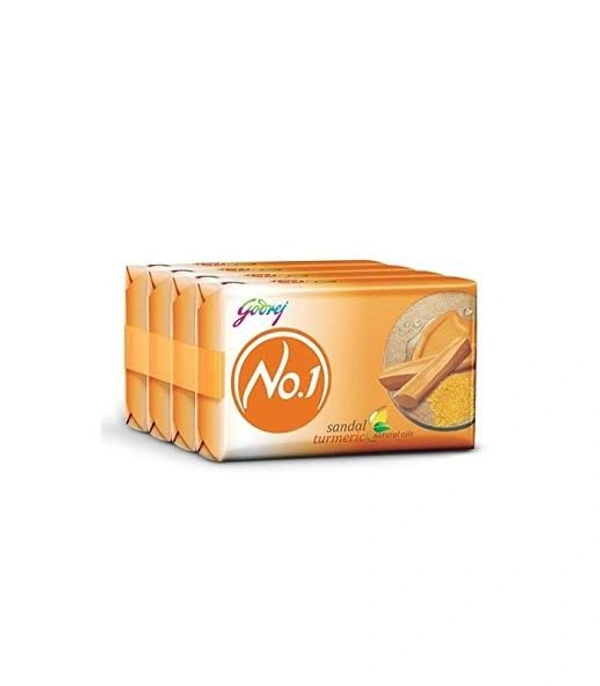 GODREJ NO-1 SANDAL & TURMERIC SOAP 4*63 Gm
