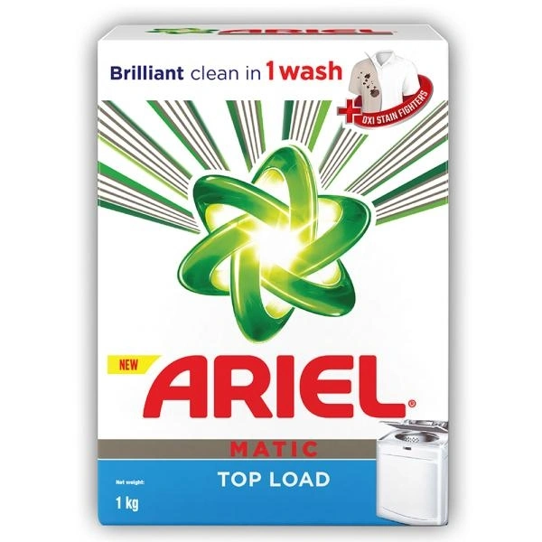 Ariel Matic Top Load Detergent Washing Powder - 1 kg