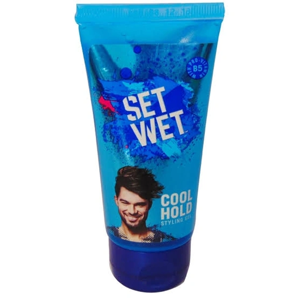 Set Wet Cool Hold Hair Styling Gel, 50 ml