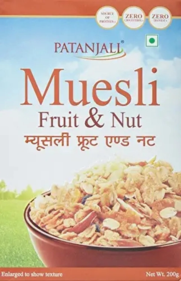 Patanjali Muesli Fruit and Nut, 200g