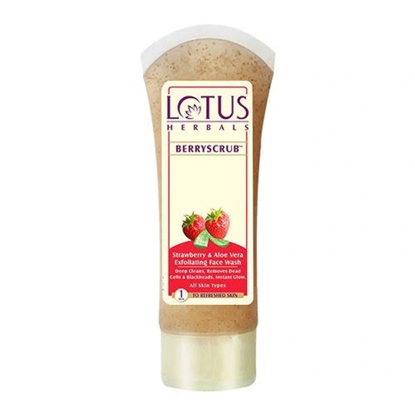 Lotus Berry Scrub Strawberry 80g
