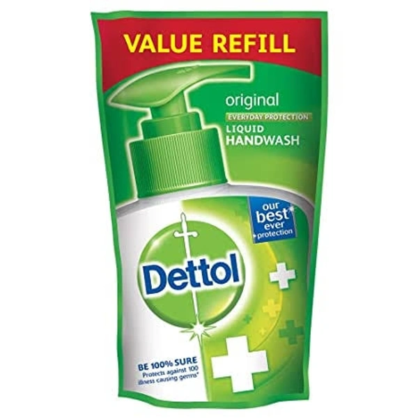 Dettol Original Handwash Liquid Soap Refill, 175ml | Germ Defence Formula