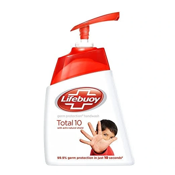Lifebuoy Total 10 Active Silver Formula Hand Wash - 190 ml