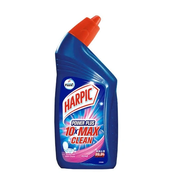 Harpic Power Plus Toilet Cleaner Rose - 500 ml with 30% Extra Free