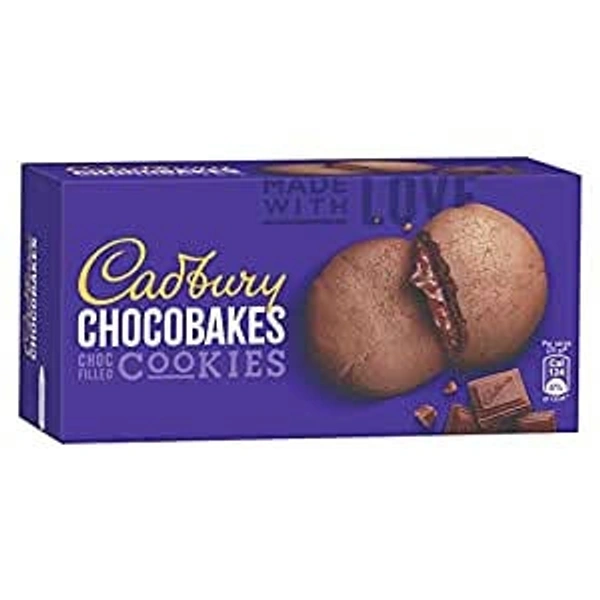 Cadbury Chocobakes Choc Filled Cookies, 150 g