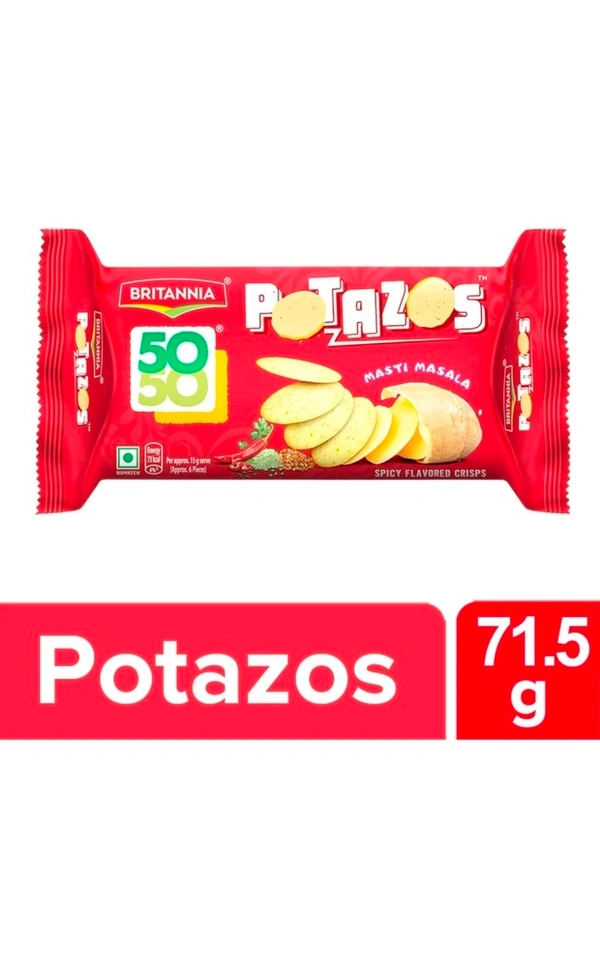 BRITANNIA Potazos Spicy Biscuit (71.5 g)