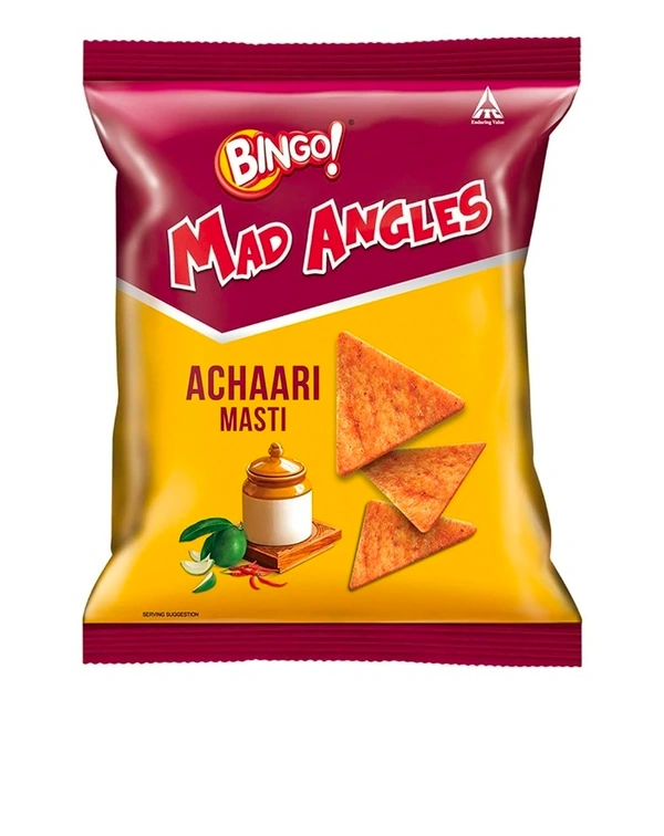Bingo Mad Angles Achaari Masti Chips, 130 g